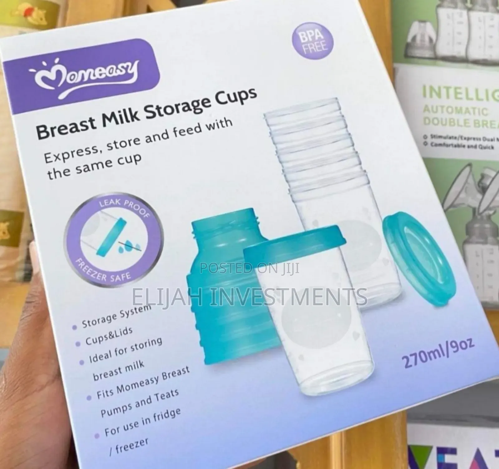 Convenient Breast Milk Storage Cups