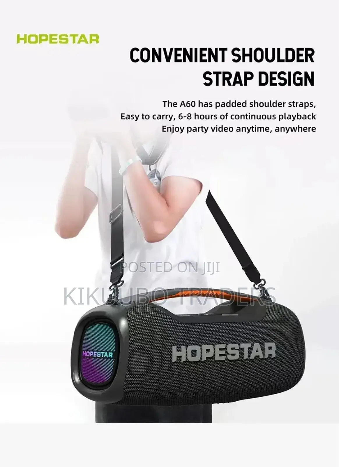 Hopestar Waterproof Heavy Bass Speaker