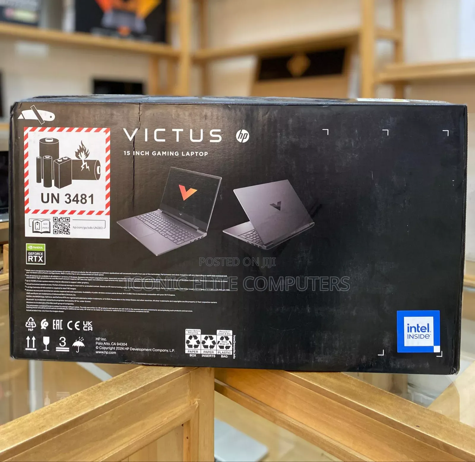 New Laptop HP Victus 15 8GB Intel Core Ultra 5 SSD 512GB