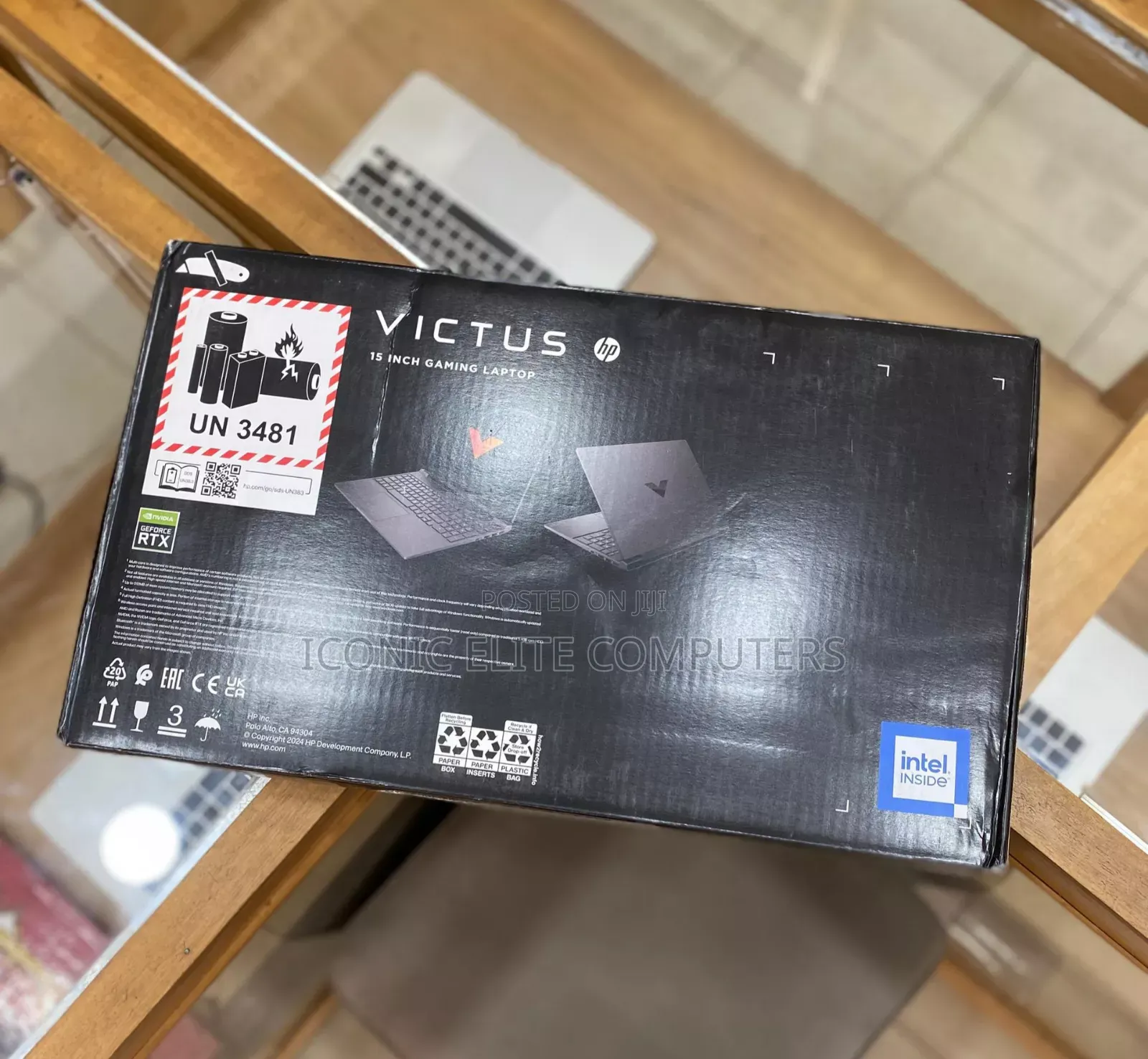 New Laptop HP Victus 15 8GB Intel Core Ultra 5 SSD 512GB