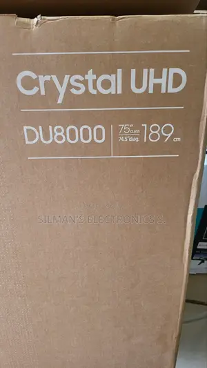 The All New Samsung 75" Du8000 Crystal Uhd Smart Tv