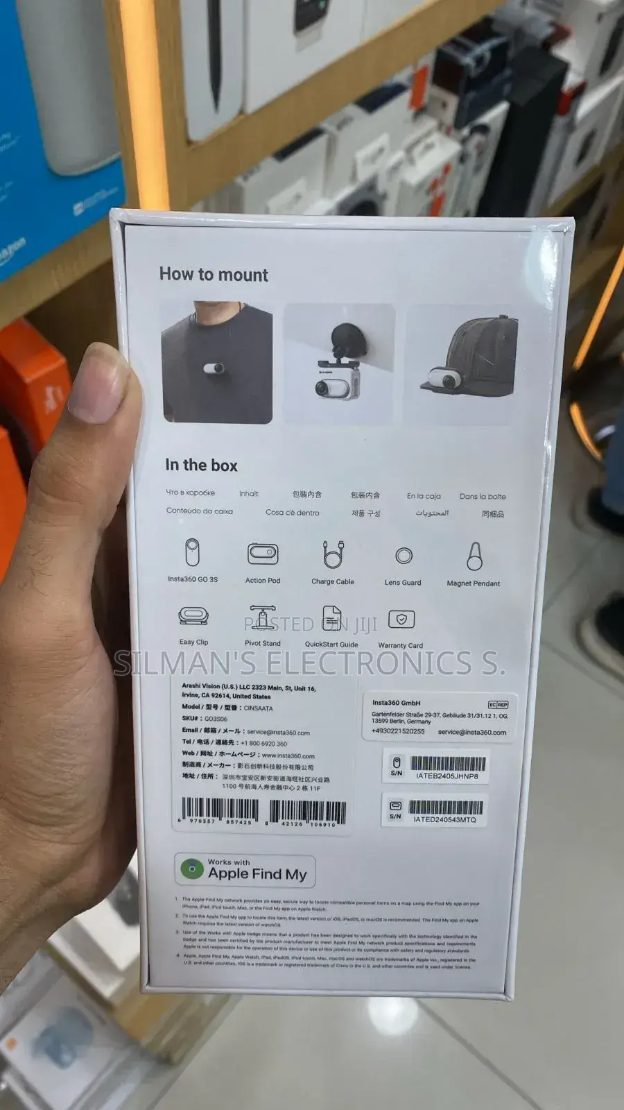 Insta 360 Go3s 64gb White