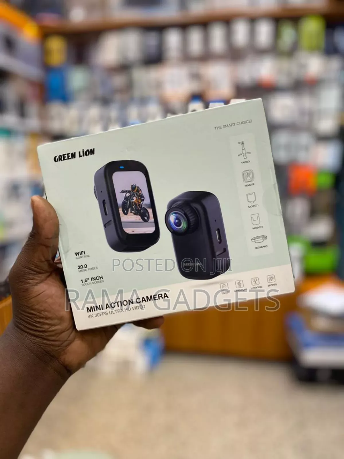 Green Lion Mini Action Camera
