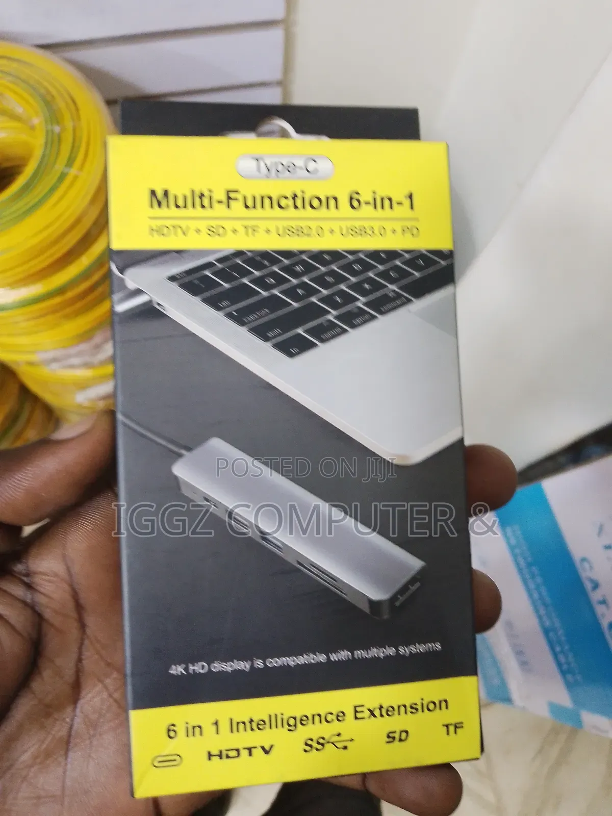 Type-C Multifunction 6 in 1 Adapter