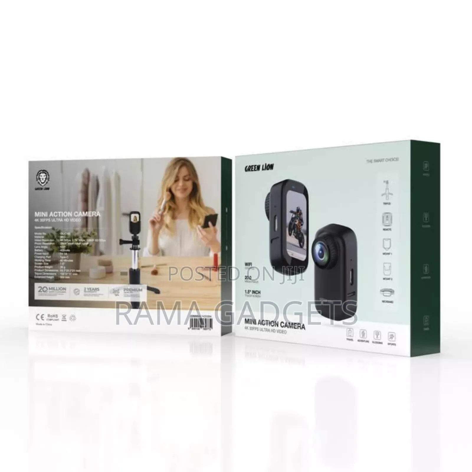 Green Lion Mini Action Camera