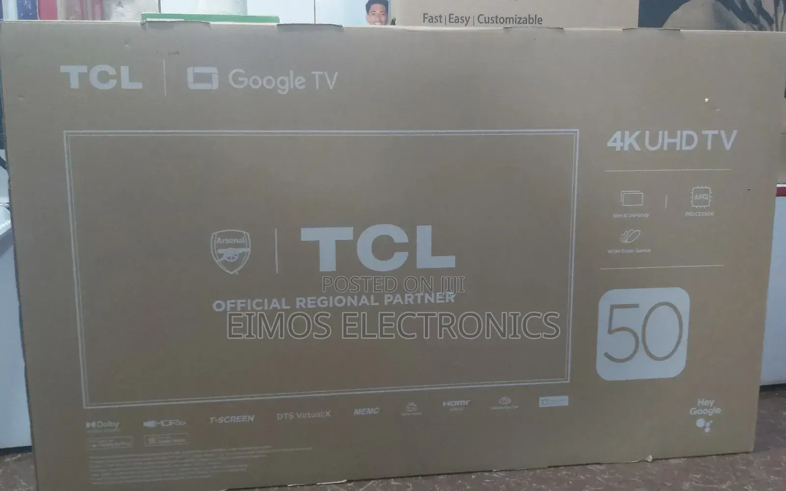 TCL 50 Inch Smart Digital Tv