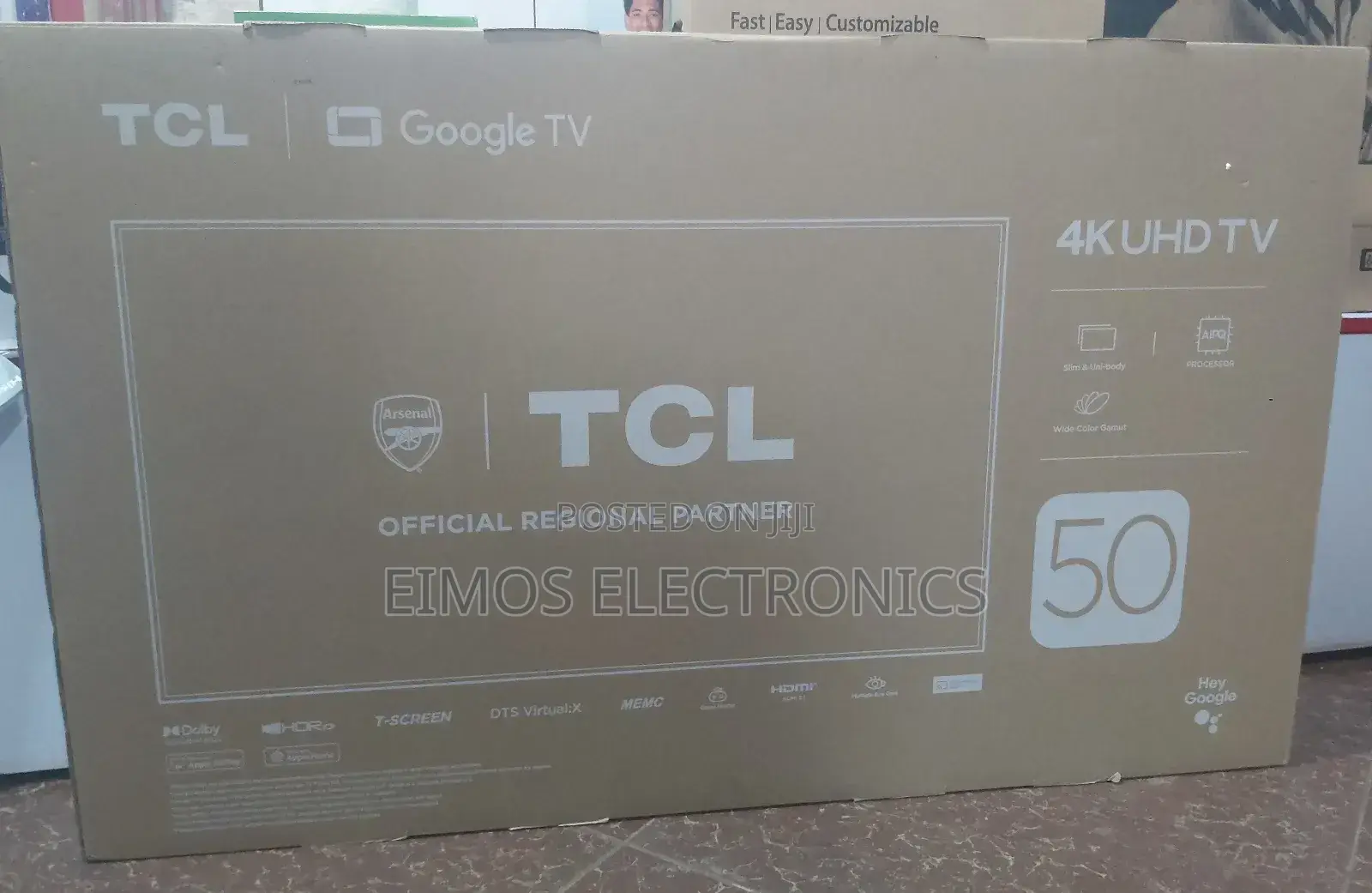 50 Inch TCL Smart TV