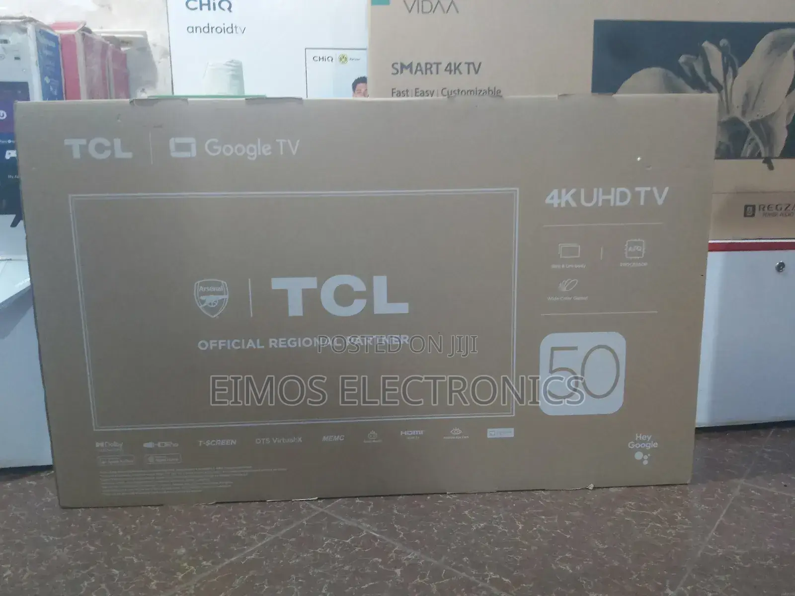 50 Inches Led TCL Smart Digital TVS
