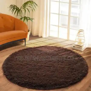 Photo - Round Fluffy Rugs
-Coffee
