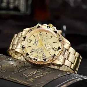 Quartz Movement Watch Quartz Watch Metal Strap Men Business