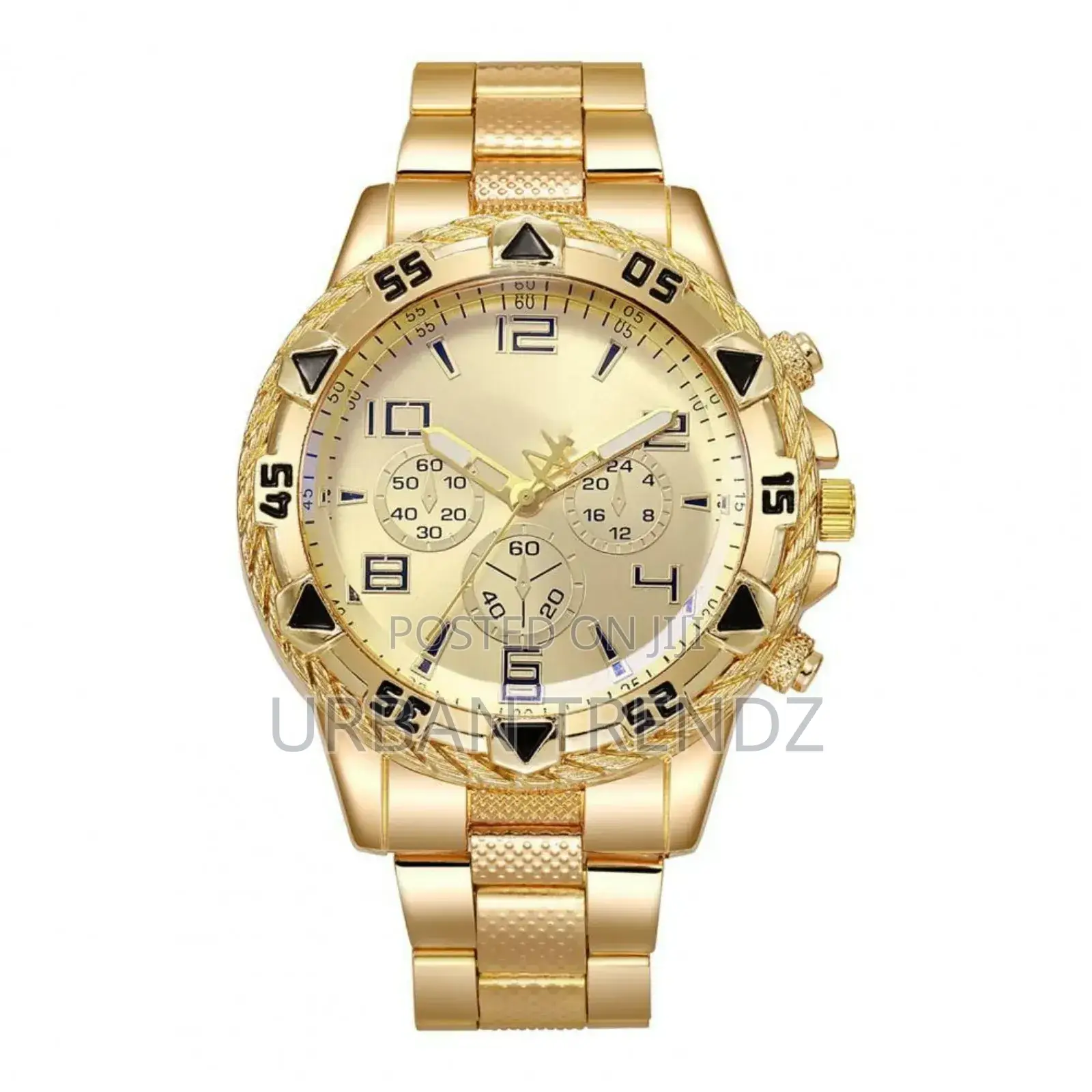 Quartz Movement Watch Quartz Watch Metal Strap Men Business