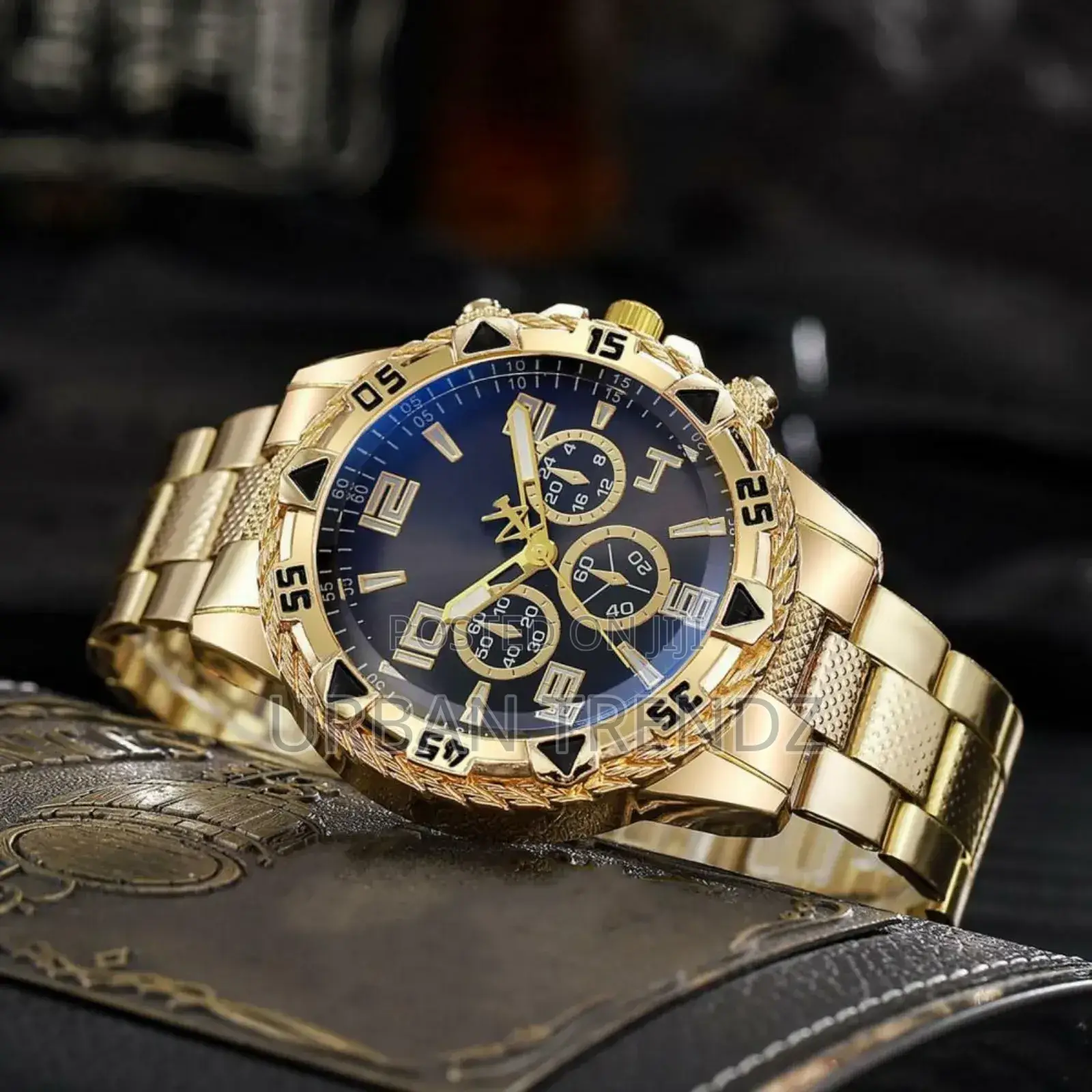 Quartz Movement Watch Quartz Watch Metal Strap Men Business