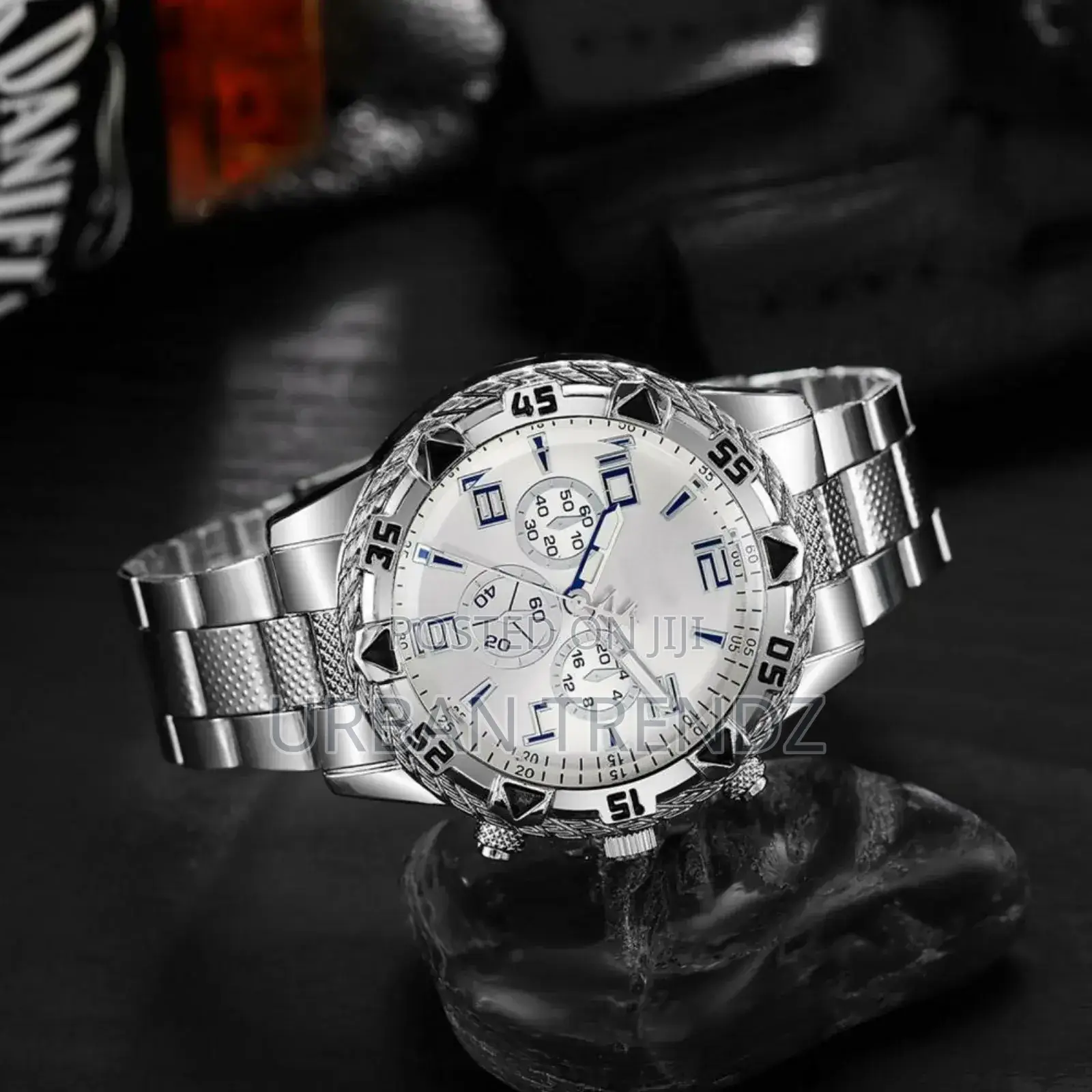 Quartz Movement Watch Quartz Watch Metal Strap Men Business