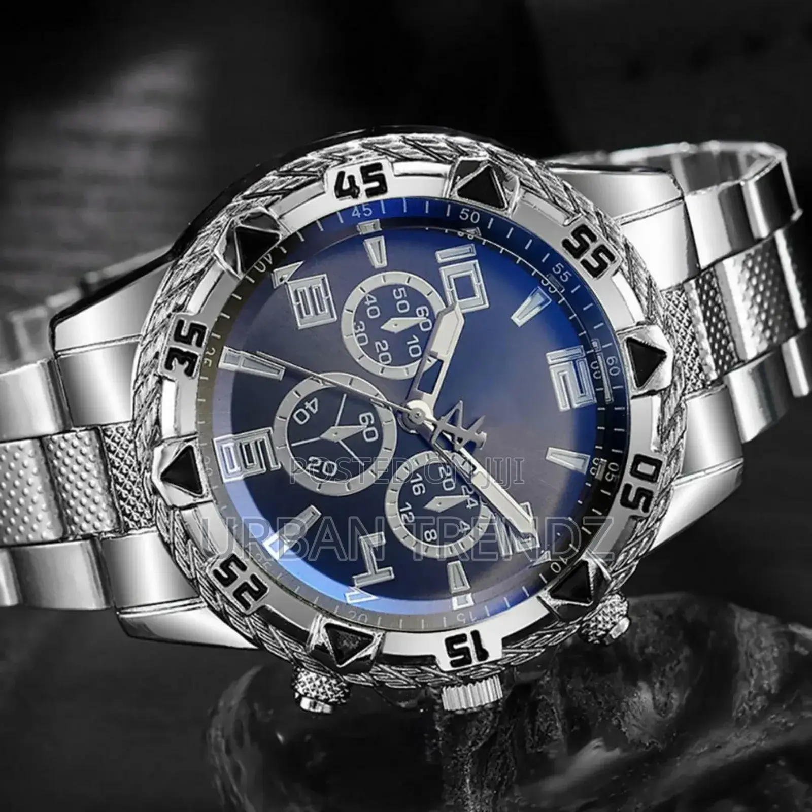 Quartz Movement Watch Quartz Watch Metal Strap Men Business