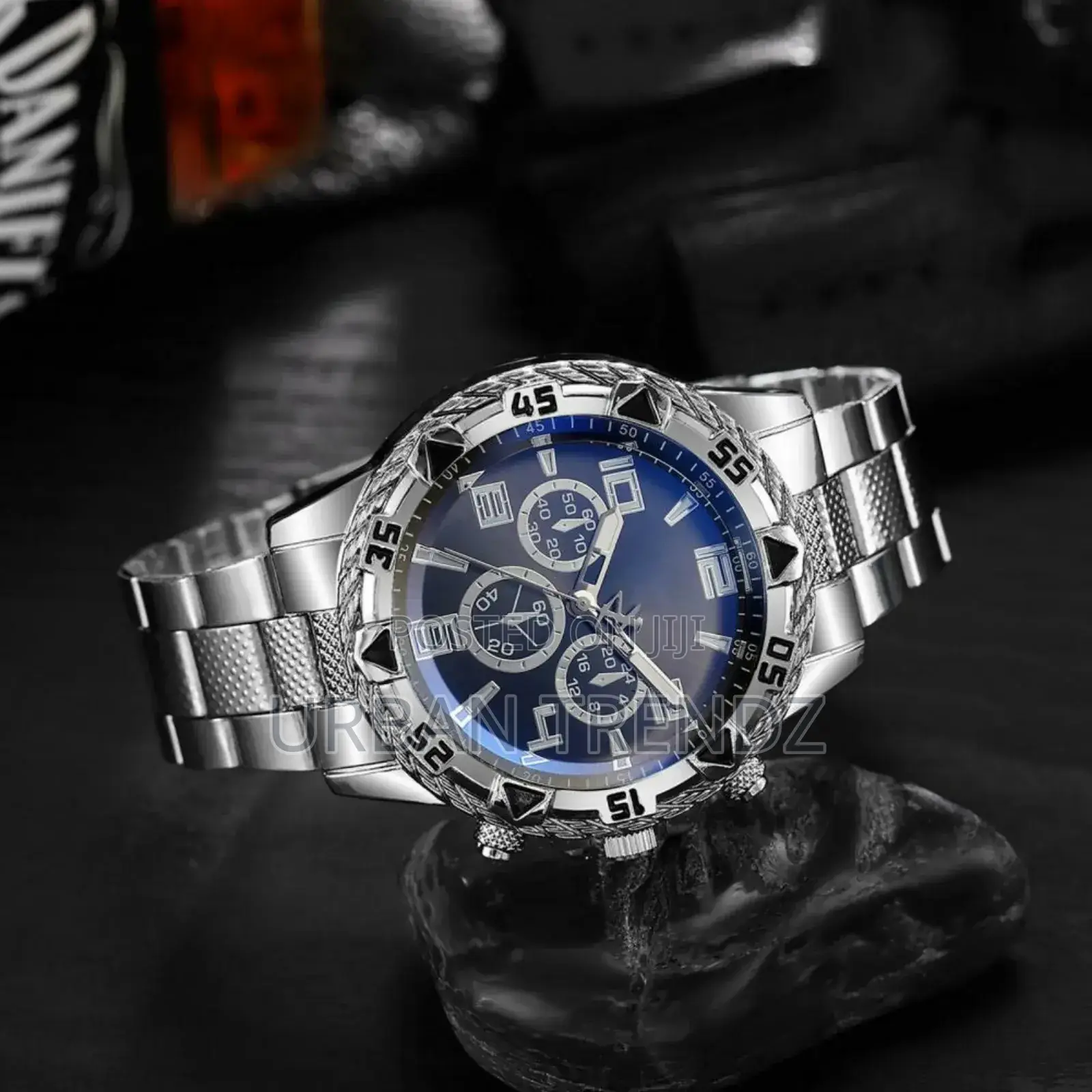 Quartz Movement Watch Quartz Watch Metal Strap Men Business