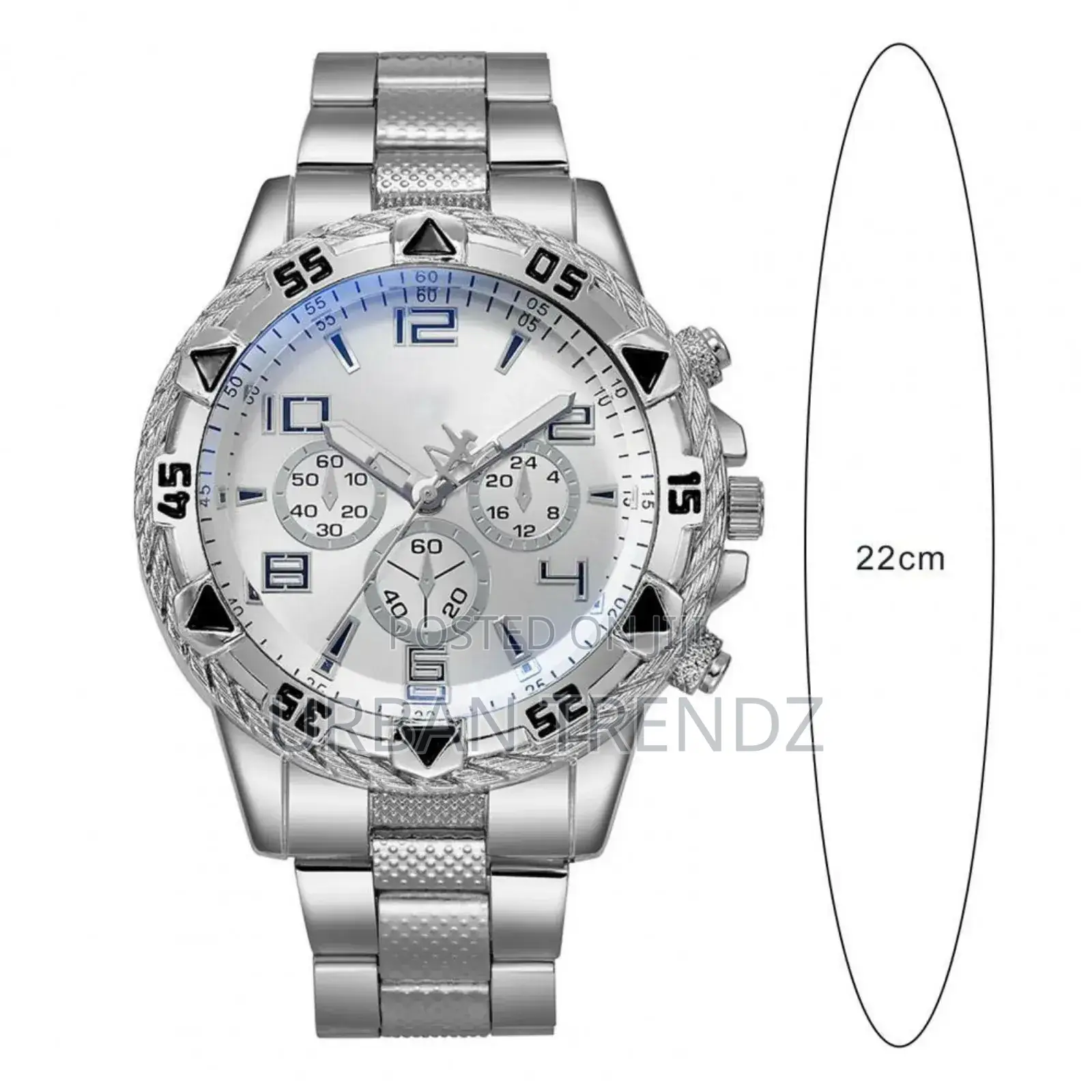 Quartz Movement Watch Quartz Watch Metal Strap Men Business