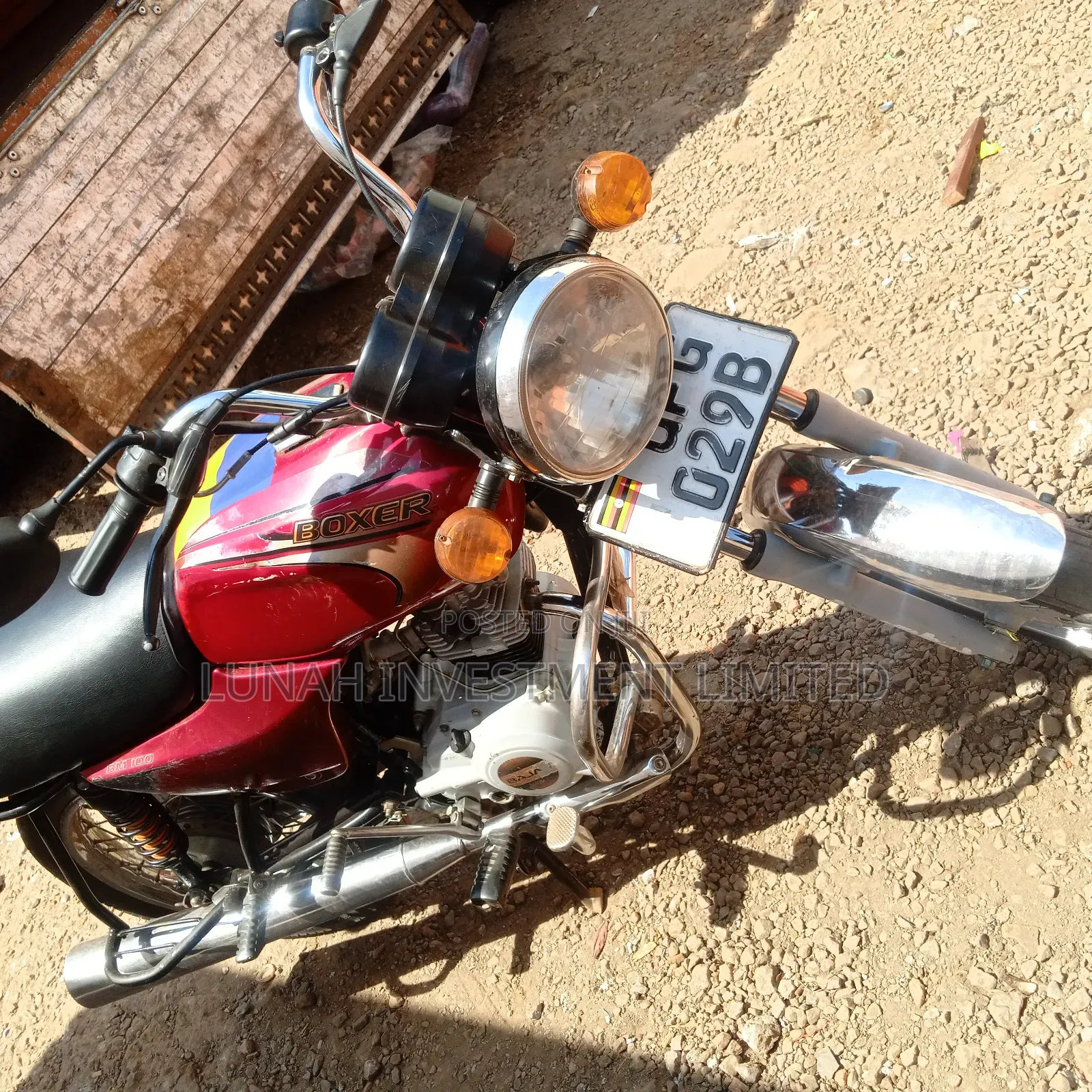Bajaj Boxer 100 2023 Red
