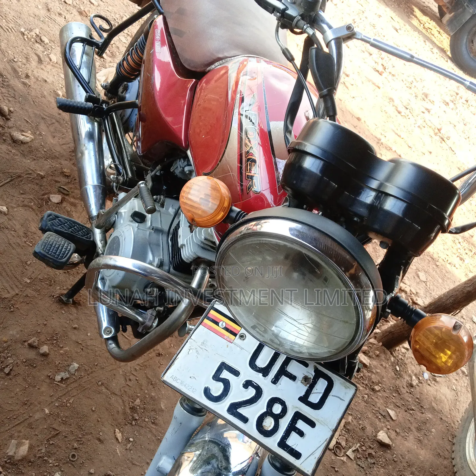 Bajaj Boxer 100 2023 Red