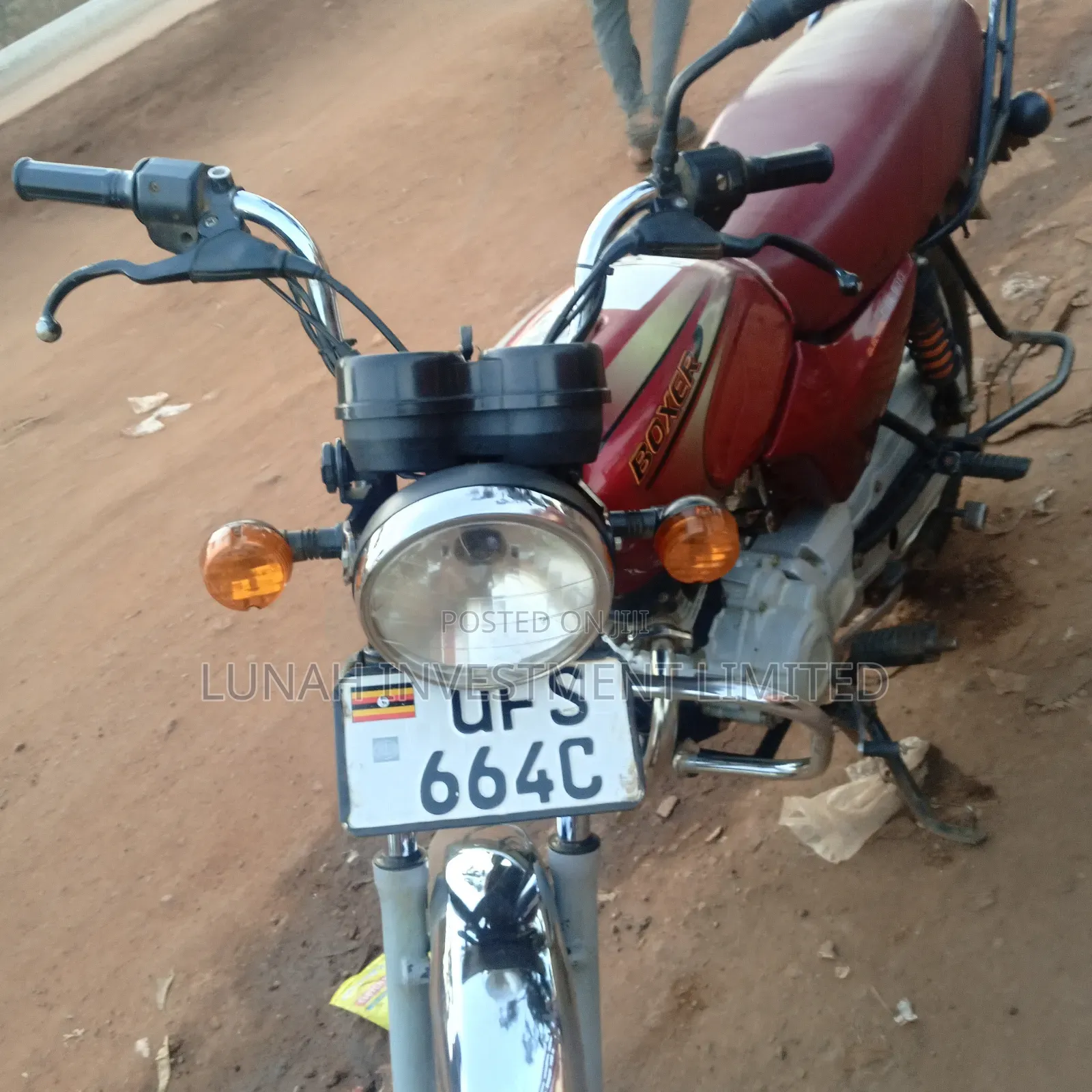 Bajaj Boxer 100 2023 Red