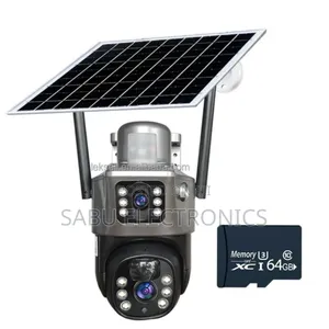 Photo - 4G Solar-Powered Security Camera - With 64GB Memory Card