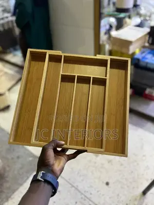 Bambo Expandable Utensils Organizer