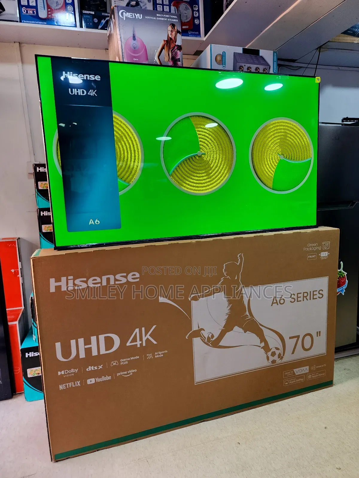 Hisense A6 Series Vidaa 70inches Smart Tv