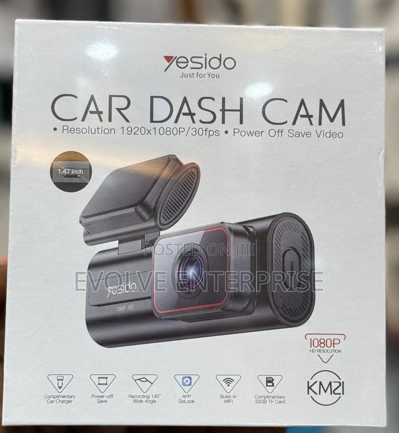 Yesido Car Dash Camera 1080P HD Resolution