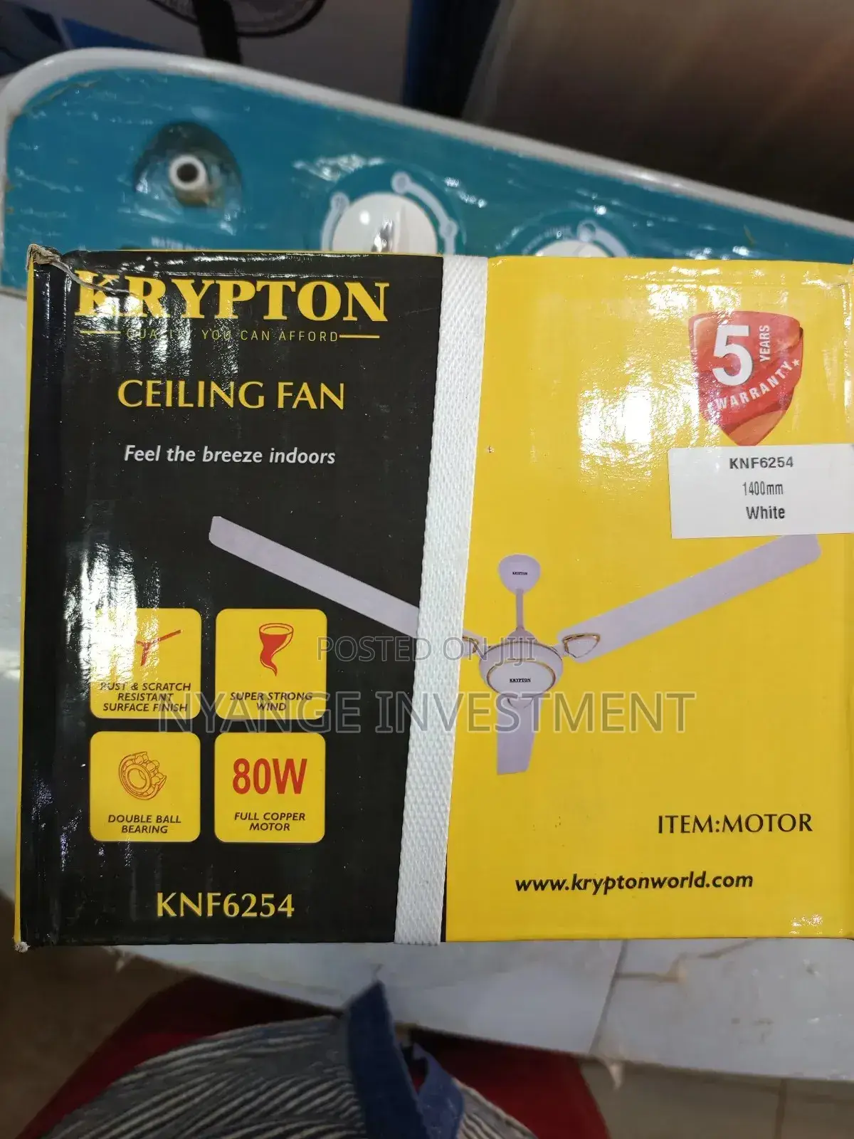 Ceiling Fan.