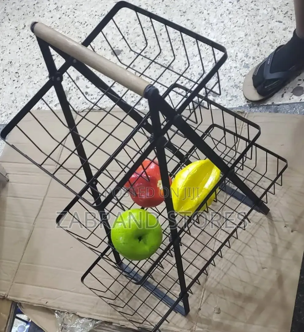 Fruit Basket/ Stainless Steel 3 Tier