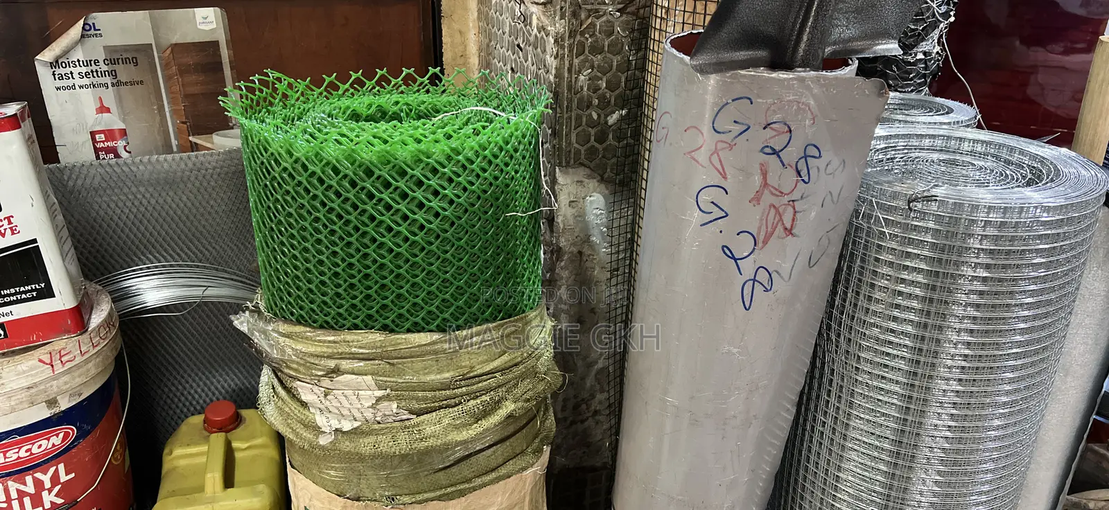Plastic Rabbit Mesh Green