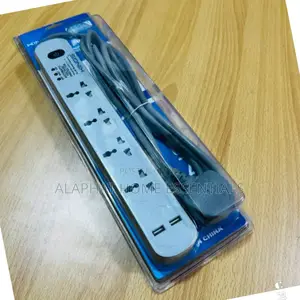 Klass 4 Way Extension With Inbuilt Voltage/Surge Protector