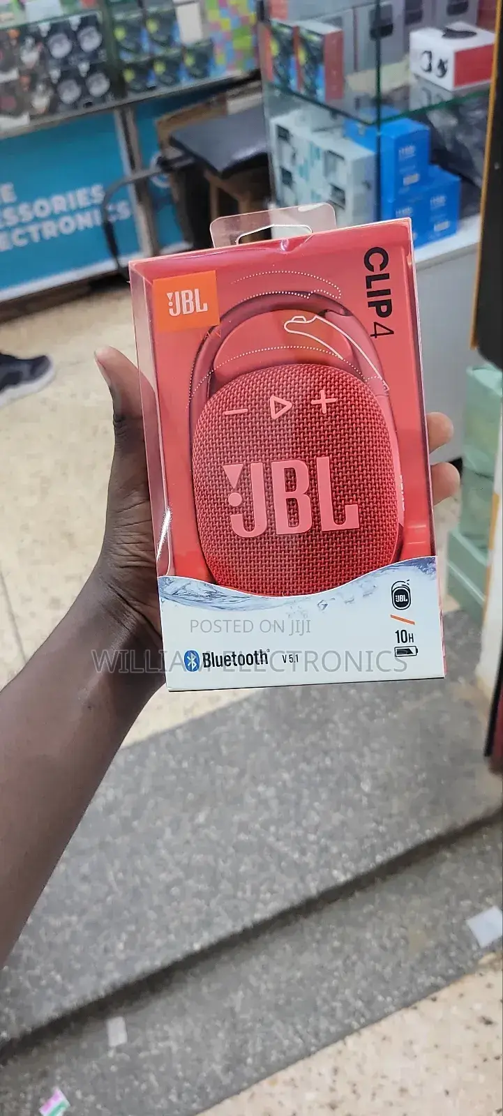 Water Proof JBL Harman Speaker/Clip 4 JBL Speaker