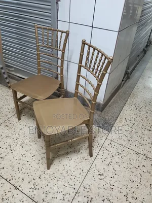 Garden Plastic Chairs Plastic Chairs(Gold)