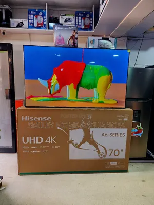 Photo - Hisense 70inches Vidaa Smart Tv 4KUHD