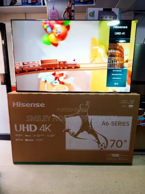 4KUHD Hisense A6 Series Vidaa Tv 70inches