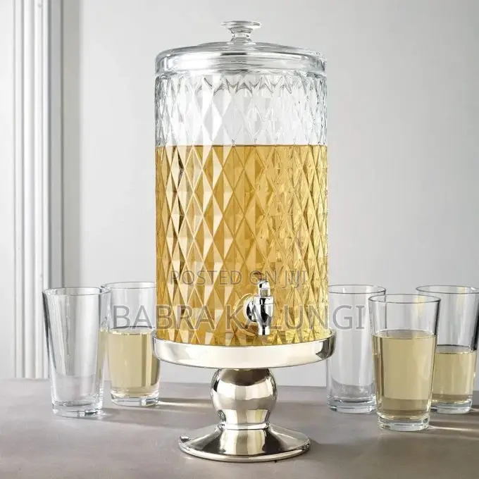 Pedestal Diamond Drinks Bevarage Juice Dispenser