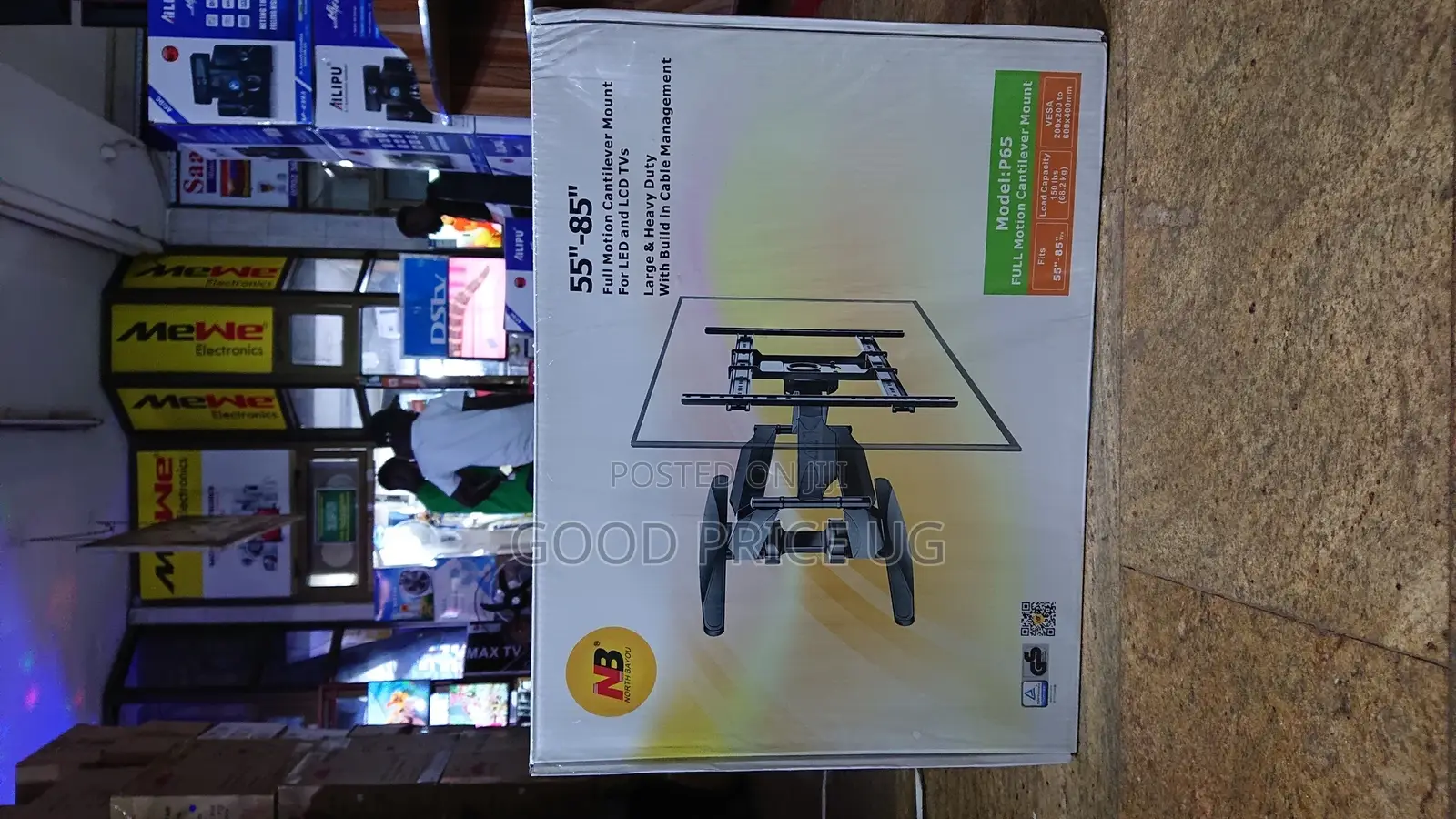 TV Mount Full Motion 55"-85" P65