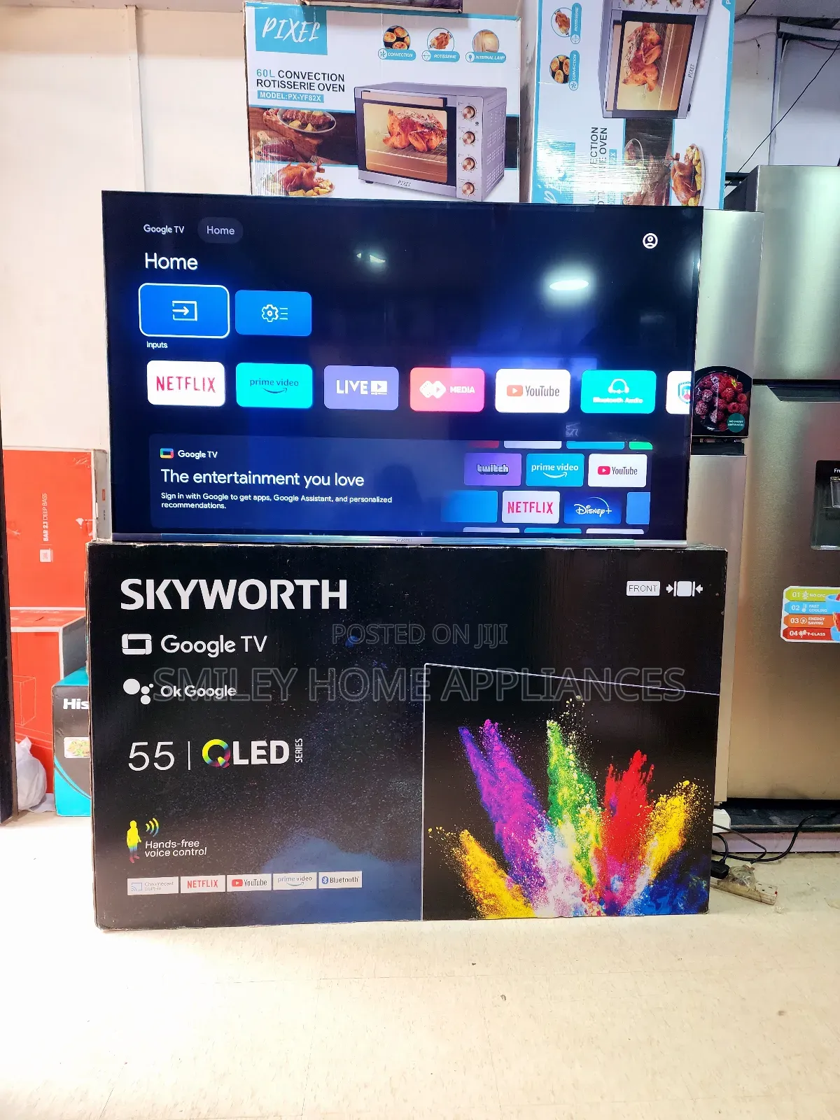 QLED 55inches Skyworth Smart Tv
