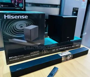 Hisense Ax31000 3.1ch Dolby Atmos Sound Bar