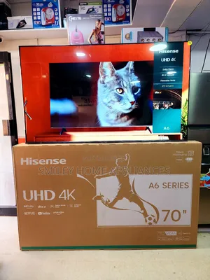 70inches VIDAA Hisense Smart Tv A6 Series 4KUHD