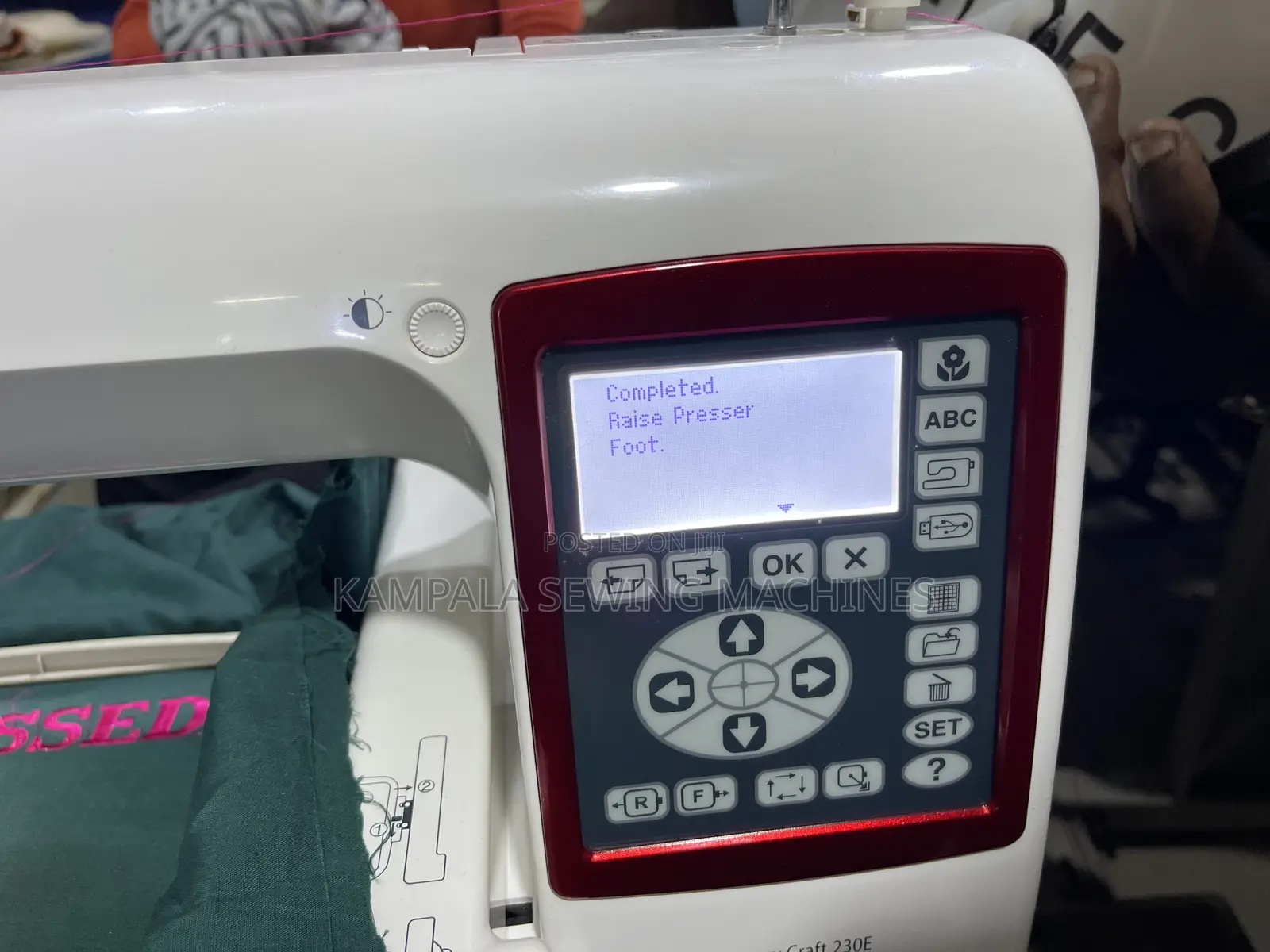 New Embroidery With 5years Warranty