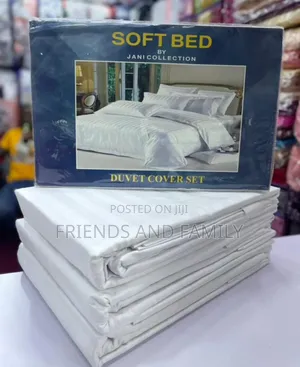 Duvet Cover White Plains Color