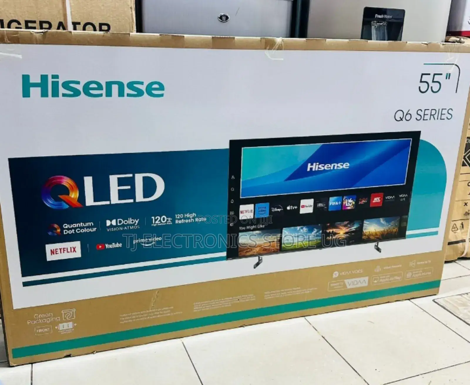 Hisense 55” Q6 Qled Uhd TV