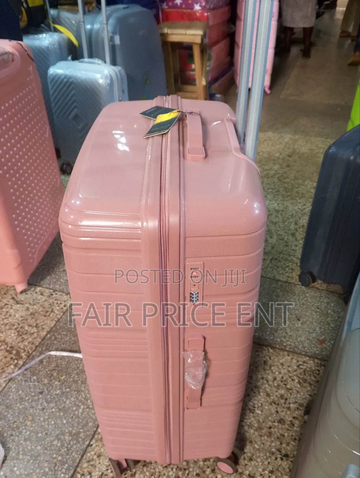 Pure Rubber Plastic Suitcases. ( Orange)