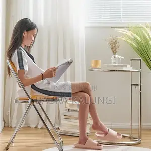 Portable Indoor and Outdoor Clear Acrylic Folding Chair