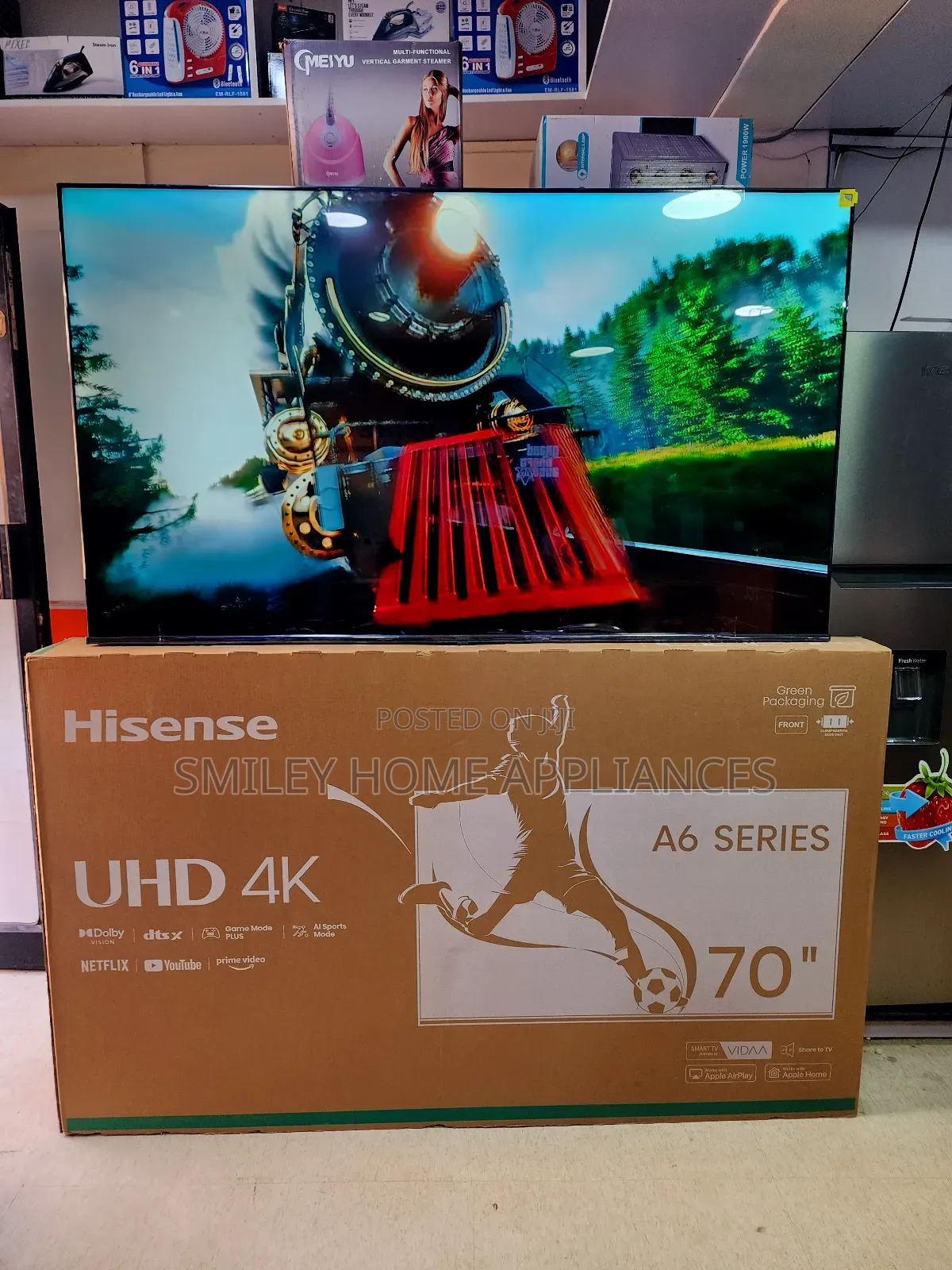 Hisense 70inches Vidaa Smart Tv UHD4K at Good Price