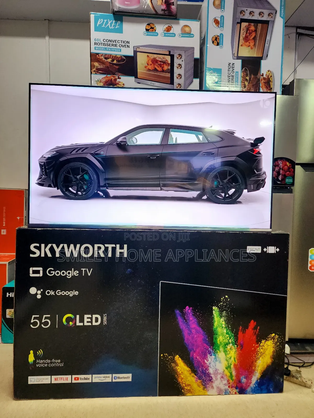 QLED 4kuhd Skyworth 55inches Smart Tv