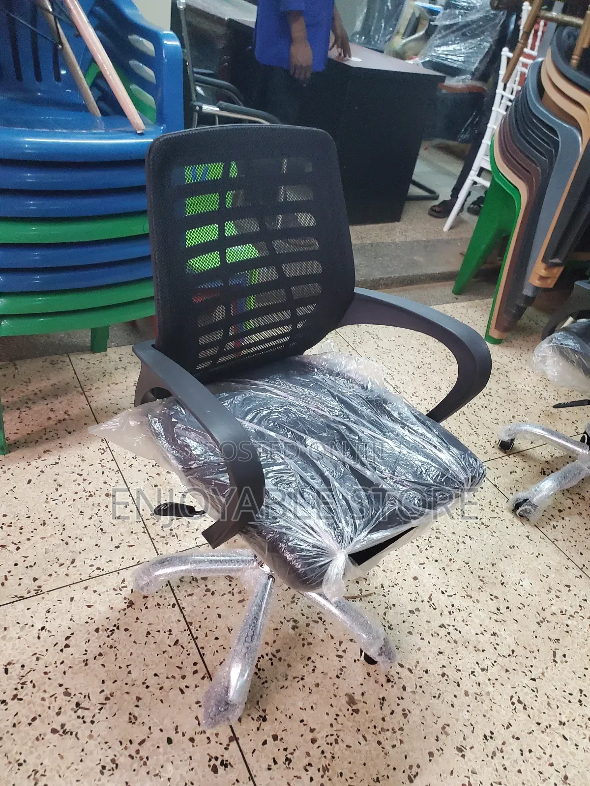 Top Notch Office Chair Office Chair (Black)