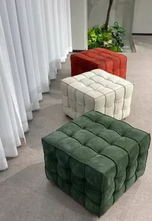 Photo - Poufs/Ottoman Poufs in All Colours/Material/Shape