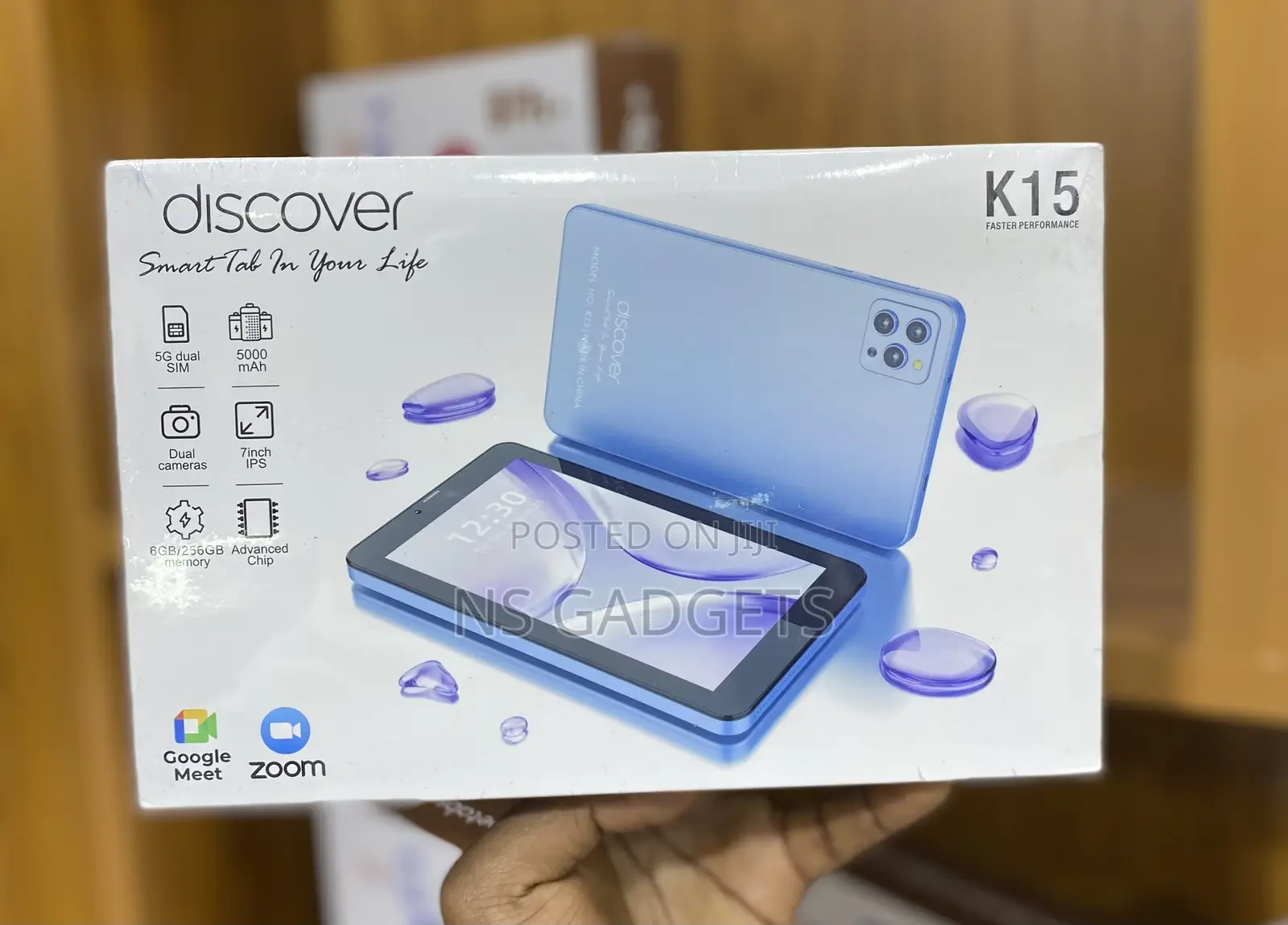 New Discover K15 256 GB Black